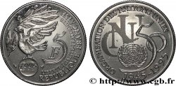 5 francs Cinquantenaire de l’ONU 1995 Pessac F.345/1 SPL 