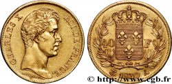 40 francs or Charles X, 2e type 1830 Paris F.544/5