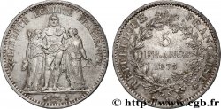 5 francs Hercule, petit A 1875 Paris F.334/15 TTB 