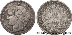 50 centimes Cérès, IIIe République 1886 Paris F.189/11