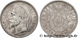 1 franc Napoléon III, tête laurée 1866 Strasbourg F.215/4