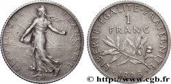 1 franc Semeuse, flan mat, vieil argent 1898 Paris F.217/2