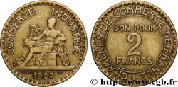 2 francs Chambres de Commerce 1927  F.267/9