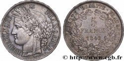 5 francs Cérès, IIe République 1849 Paris F.327/1