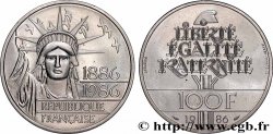 Piéfort Brillant Universel de 100 francs Liberté (Statue de la) 1986 Pessac GEM.235 P1