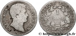 1 franc Napoléon Empereur, Calendrier révolutionnaire 1805 Paris F.201/14