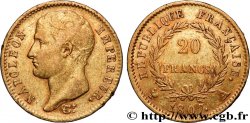 20 francs Napoléon tête nue, type transitoire 1807 Paris F.514/1