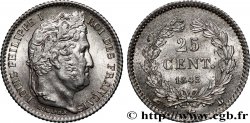 25 centimes Louis-Philippe 1845 Rouen F.167/1