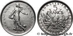 5 francs Semeuse, nickel 1989 Pessac F.341/21