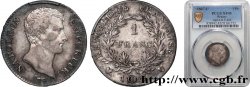 1 franc Napoléon Empereur, Calendrier grégorien 1807 Turin F.202/18 TTB45 PCGS