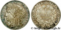 1 franc Cérès, IIIe République 1887 Paris F.216/9 SPL63 