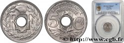 5 centimes Lindauer, petit module 1925 Paris F.122/10