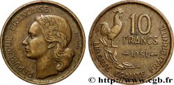 10 francs Guiraud 1951  F.363/4