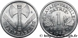 1 franc Francisque, légère 1944 Castelsarrasin F.223/7