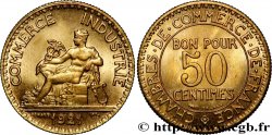 50 centimes Chambres de Commerce 1921 Paris F.191/3