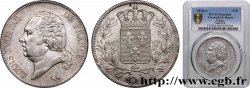 5 francs Louis XVIII, tête nue 1816  Paris F.309/1