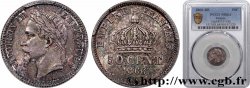 50 centimes Napoléon III, tête laurée 1866 Strasbourg F.188/10