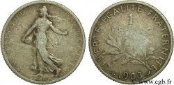 1 franc Semeuse 1903 Paris F.217/8 B12 