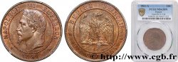 Dix centimes Napoléon III, tête laurée 1861 Paris F.134/4