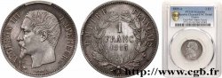 1 franc Napoléon III, tête nue 1855 Paris F.214/4