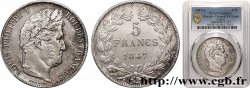 5 francs IIIe type Domard 1847 Paris F.325/14