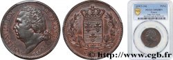 Essai de 5 centimes en bronze, sans indication de la valeur faciale n.d. Paris VG.2535 
