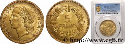 5 francs Lavrillier, bronze-aluminium 1940  F.337/4