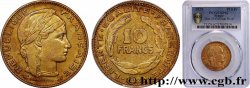 Concours de 10 francs, essai de Guzman en bronze-aluminium 1929 Paris GEM.164 3