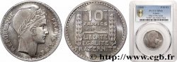 Essai de 10 francs Turin, grosse tête, rameaux longs 1945 Paris F.361/1