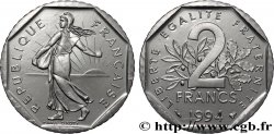 2 francs Semeuse, nickel, abeille, Brillant Universel 1994 Pessac F.272/22
