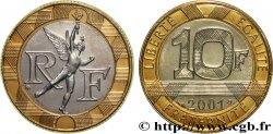 10 francs Génie de la Bastille, BU (Brillant Universel) 2001 Pessac F.375/18