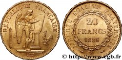20 francs or Génie, Troisième République 1886 Paris F.533/9