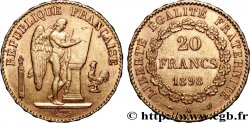 20 francs or Génie, Troisième République 1898 Paris F.533/23