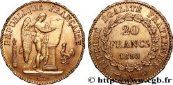 20 francs or Génie, Troisième République 1898 Paris F.533/23