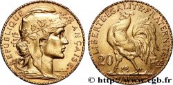 20 francs or Coq, Liberté Égalité Fraternité 1913 Paris F.535/7