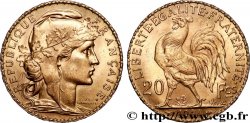 20 francs or Coq, Liberté Égalité Fraternité 1914 Paris F.535/8