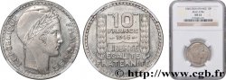 Essai de 10 francs Turin, grosse tête, rameaux longs 1945 Paris F.361/1