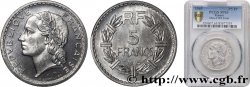 Essai de 5 francs Lavrillier, aluminium 1945  F.339/1
