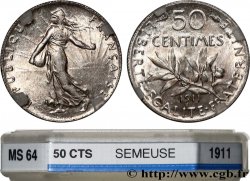50 centimes Semeuse 1911 Paris F.190/18