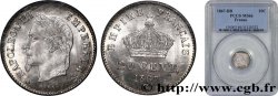 20 centimes Napoléon III, tête laurée, grand module 1867 Strasbourg F.150/2