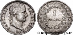 1 franc Napoléon Ier tête laurée, Empire français 1811 Bayonne F.205/35