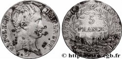 5 francs Napoléon Empereur, Calendrier grégorien 1807 Bayonne F.304/18