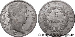 5 francs Napoléon Empereur, Empire français 1811 Rouen F.307/28