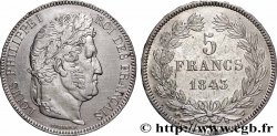 5 francs IIe type Domard 1843 Lille F.324/104