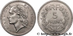 5 francs Lavrillier, nickel 1935  F.336/4