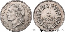 5 francs Lavrillier, nickel 1933  F.336/2