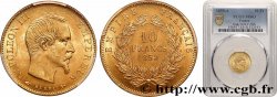 10 francs or Napoléon III, tête nue 1859 Paris F.506/7