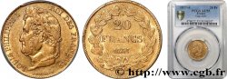 20 francs or Louis-Philippe, Domard 1837 Paris F.527/16 SUP55 PCGS