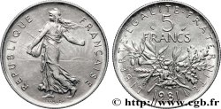 5 francs Semeuse, nickel 1981 Pessac F.341/13