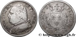 5 francs Louis XVIII, buste habillé 1815 Perpignan F.308/29
